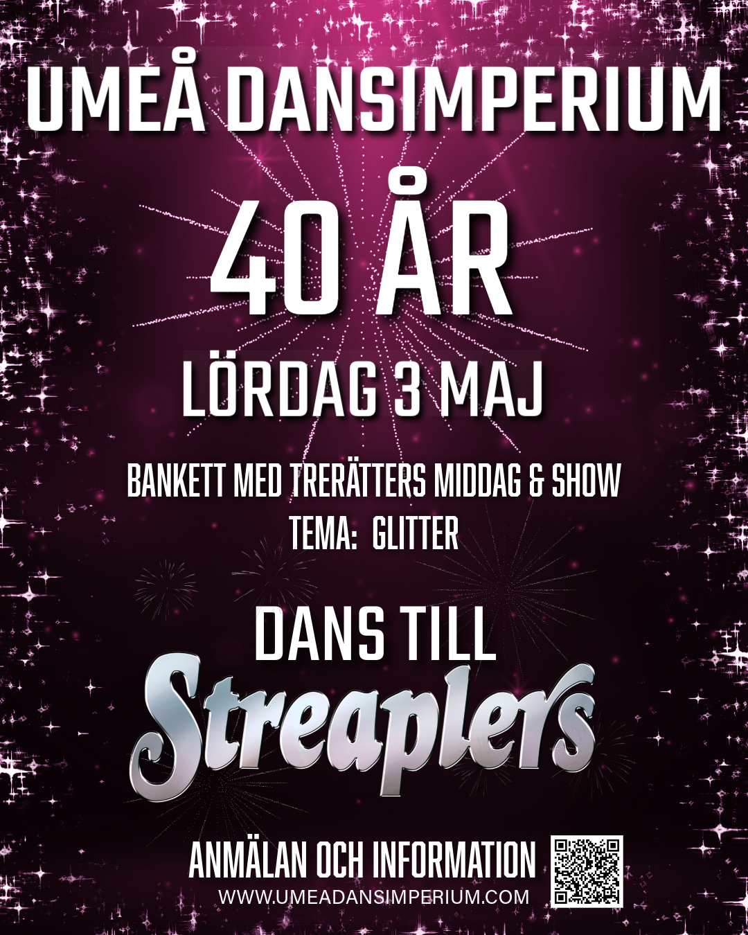 Var med och fira Umeå Dansimperium!