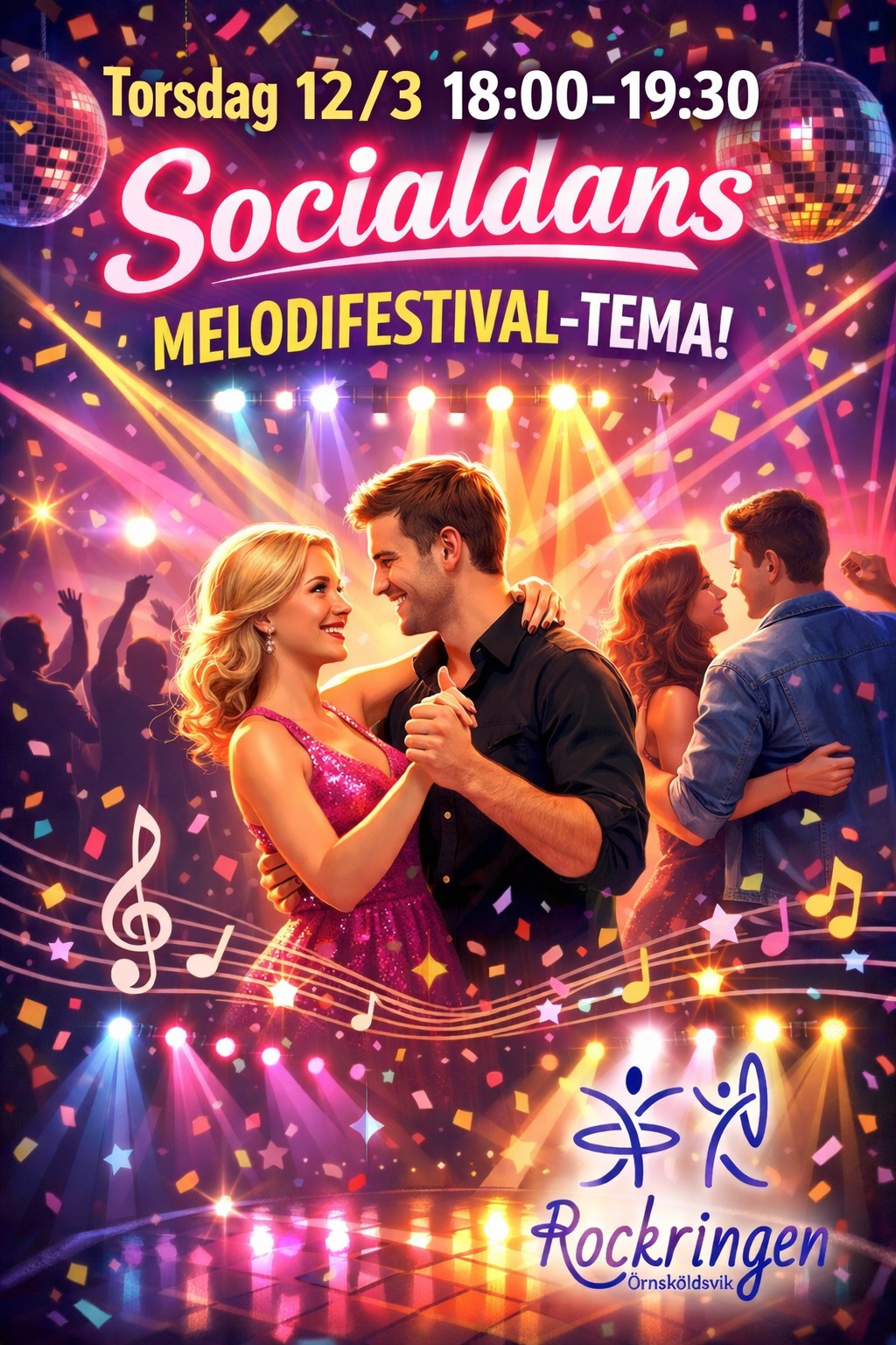 Socialdans med Mello-tema!